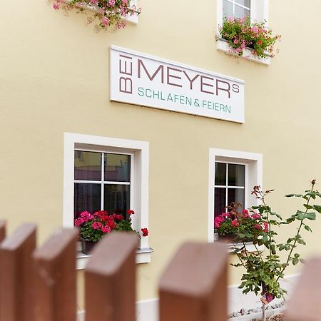 Bei Meyers Schlafen & Feiern Hotell Bohlen  Exteriör bild
